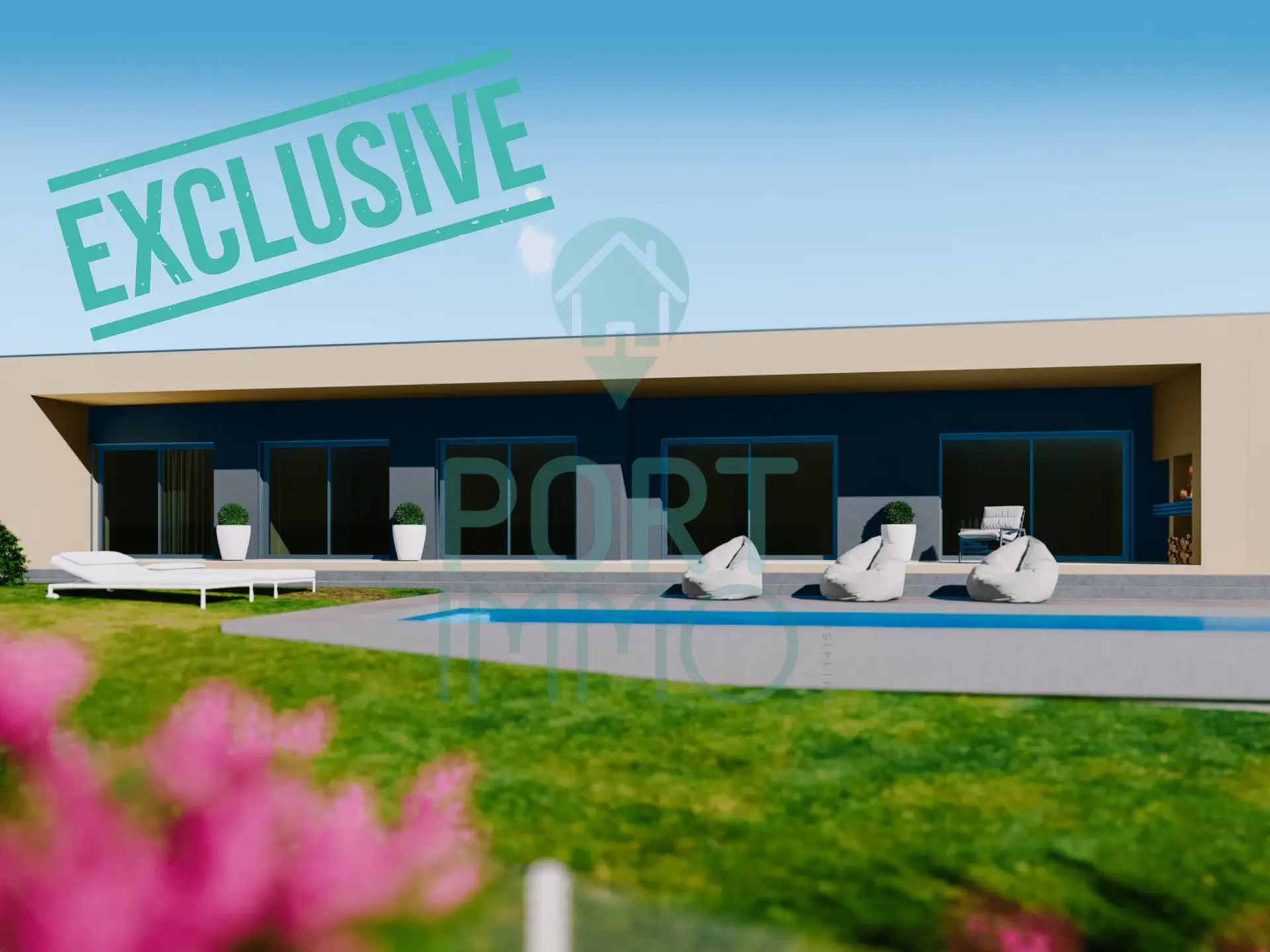 Teal Minimalist We Are Open Store Yard Sign (2)